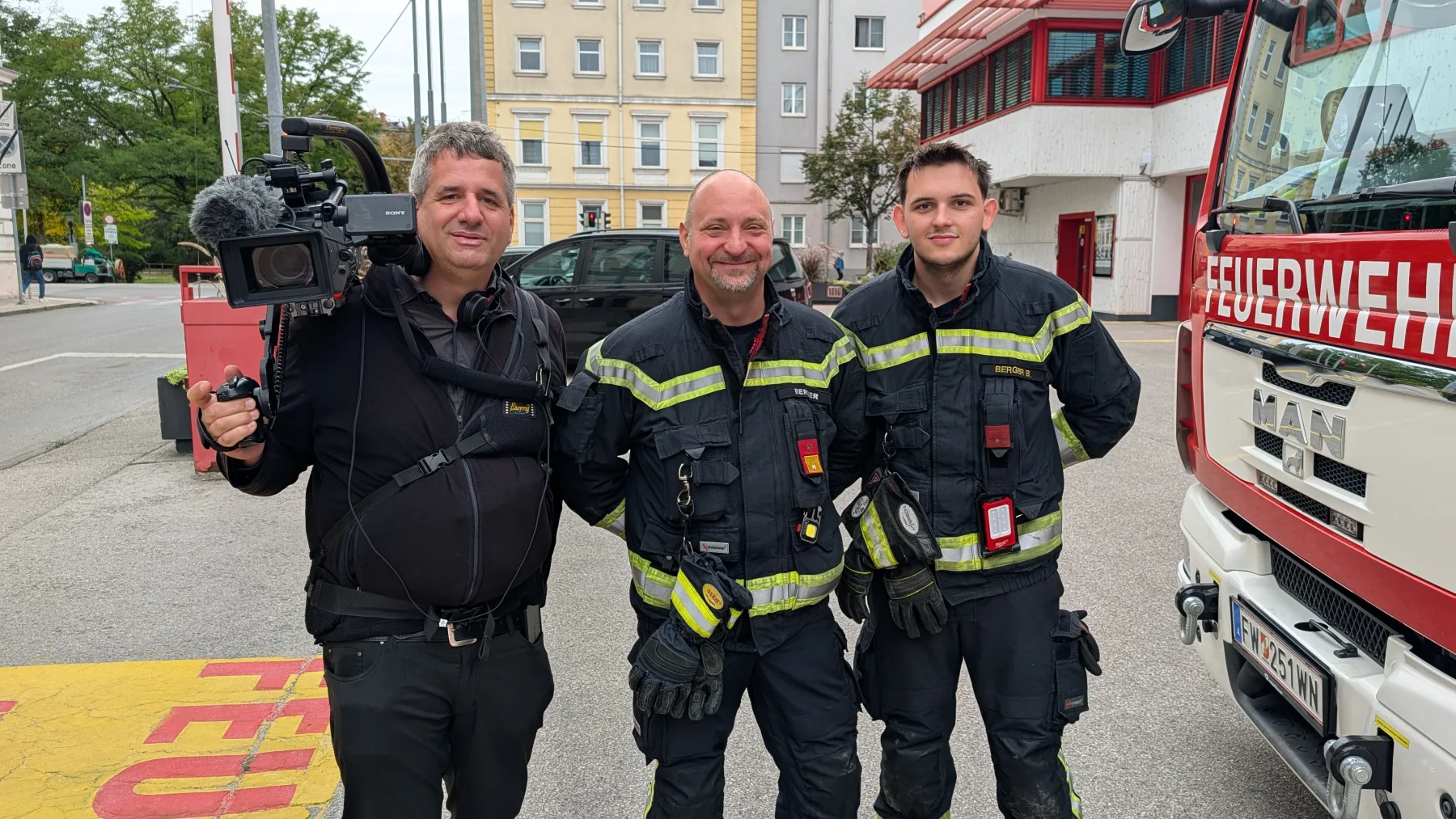 Reportage - Heute drehen wir mit der Freiwilligen Feuerwehr Wiener Neustadt